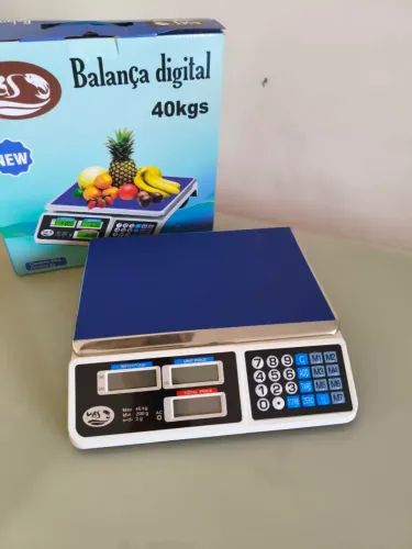 Balança digital 40 kg - prática e recarregável