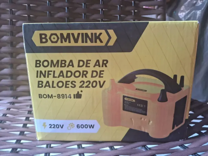 Vendo um inalador de balão novo na caixa