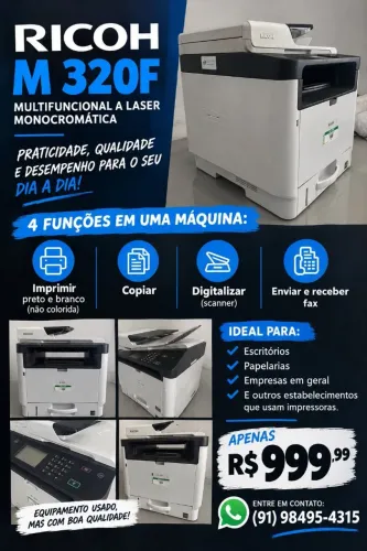 IMPRESSORA MULTIFUNCIONAL LASER