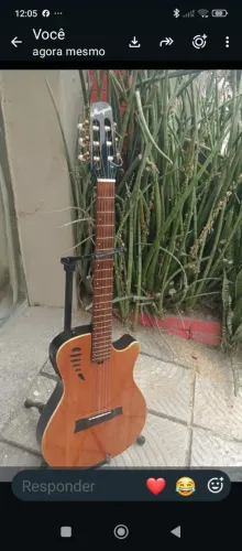 Violão flat som impecável bem conservado aceito trocas