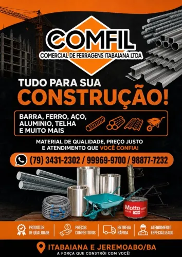 FERRAGENS E CERCAMENTOS