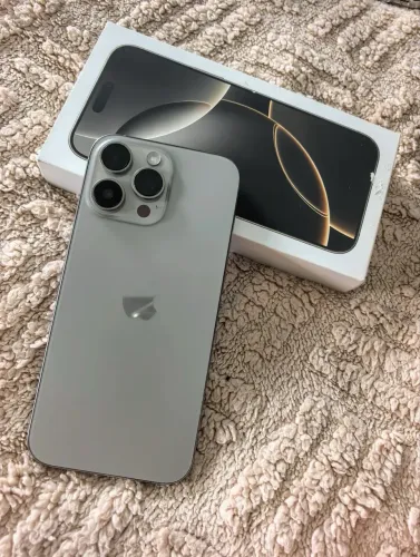iPhone 16 pro max 256gb natural 