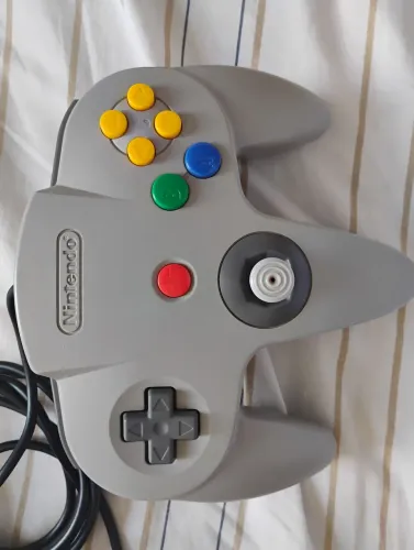 Controle original para Nintendo 64 - favor ler anúncio