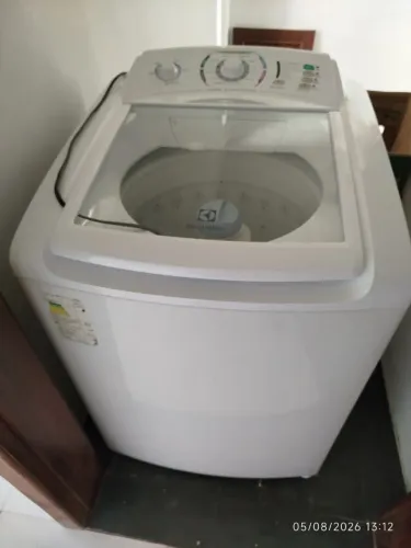 Lavadora de Roupas Electrolux Modelo LT12, 12kg, cor branca