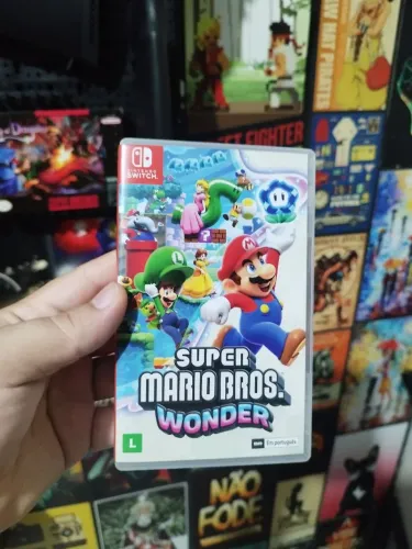 Jogo super Mario Wonder Nintendo switch
