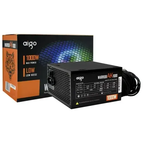 Fonte Aigo ATX Warrior AK1000 RGB 1000W