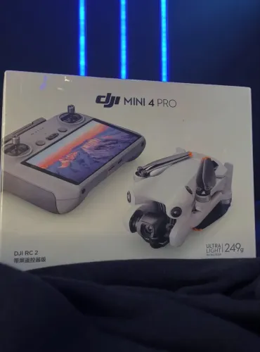 DRONE DJI MINI 4 PRO FLY COMBO PLUS COM TELA | LACRADO | LOJA FÍSICA BH