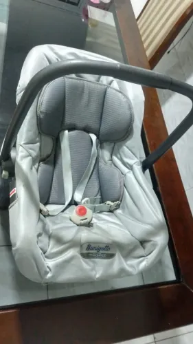 Cadeirinha automóvel bebê conforto burigotto touring - cinza 0 a 13kg