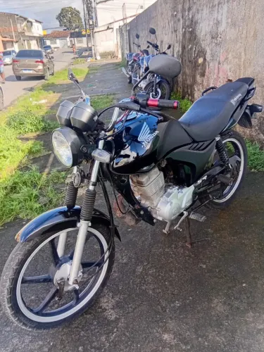 Fan 125 preta conservada pra vender rápidol