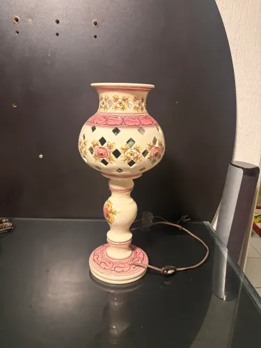 Abajur de porcelana de 1966