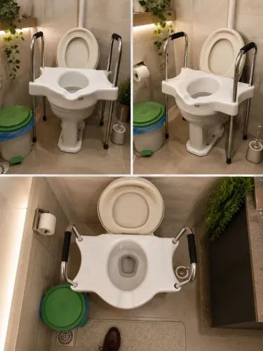 Elevação para vaso sanitário 