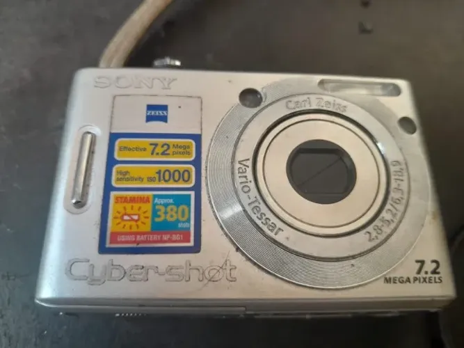 Camera Digital Sony Cyber-shto DSC-W35- prata-s testar