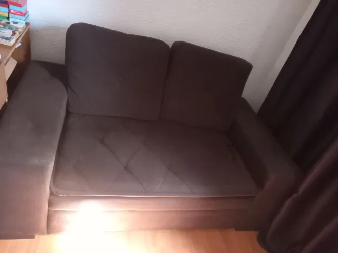 Sofa 5 lugares marrom