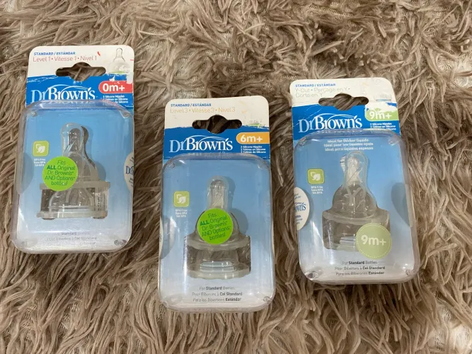 Kit bico mamadeira importado Dr Browns 