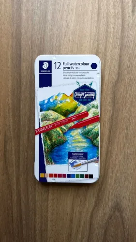 Lápis de cor Aquarelável 12 cores - Staedtler