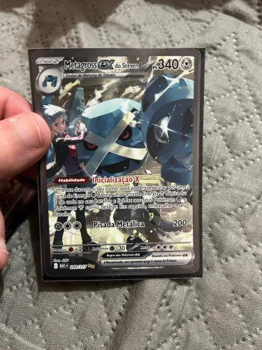 Carta pokémon Tcg; Metagross EX do steven ASC(289/217)