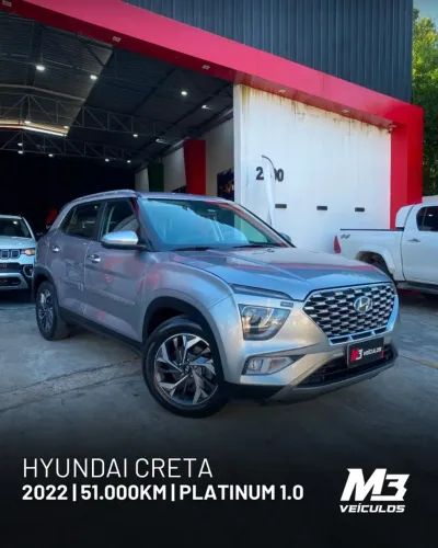 Hyundai Creta Platinum 1.0 TB 12V Flex AUT 2022