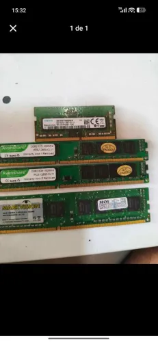 Memorias DDR3 e DDR4