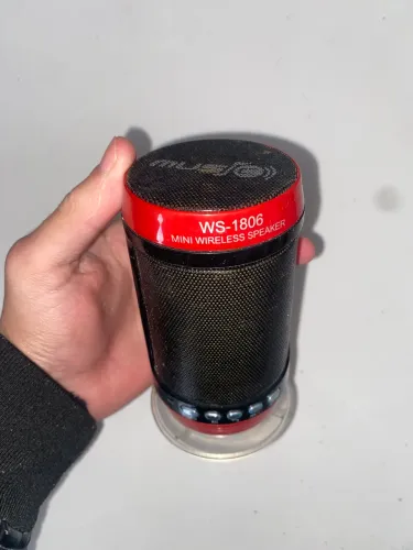 Mini Caixa de Som Bluetooth WS-1806
