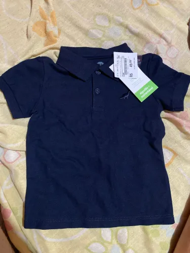 Camisa Polo Infantil 1/2 anos NA ETIQUETA*NUNCA USADA