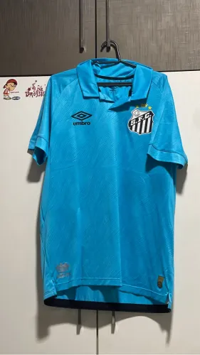 Camisa Masculina Umbro Santos Edição Especial 2025 (Jogador NEYMAR 10)