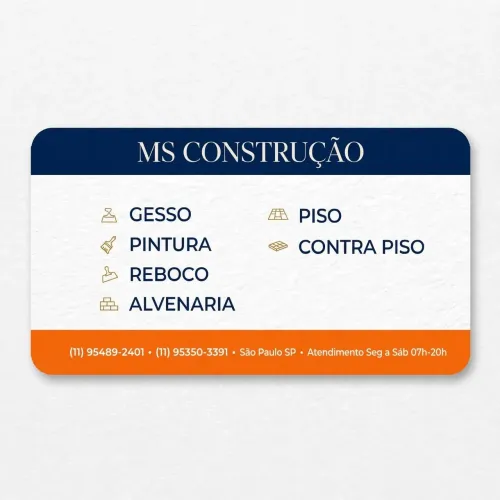 Gesso Liso, Pintura, Reboco, Piso e Alvenaria - SP Capital