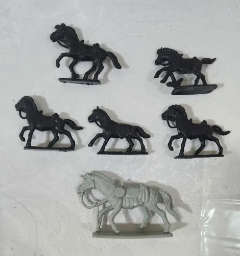 Boneco Cavalo Faroeste Gulliver 