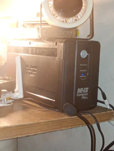 Nobreak nhs compacto plus 4 novo pra sair hoje