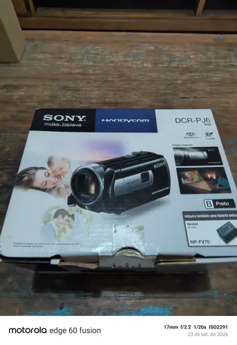 Filmadora Sony Handycam