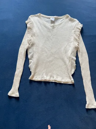 blusa feminina Zara off white
