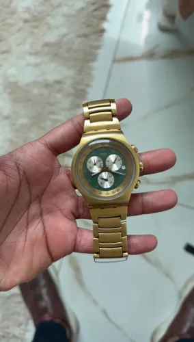 Swatch cara verde