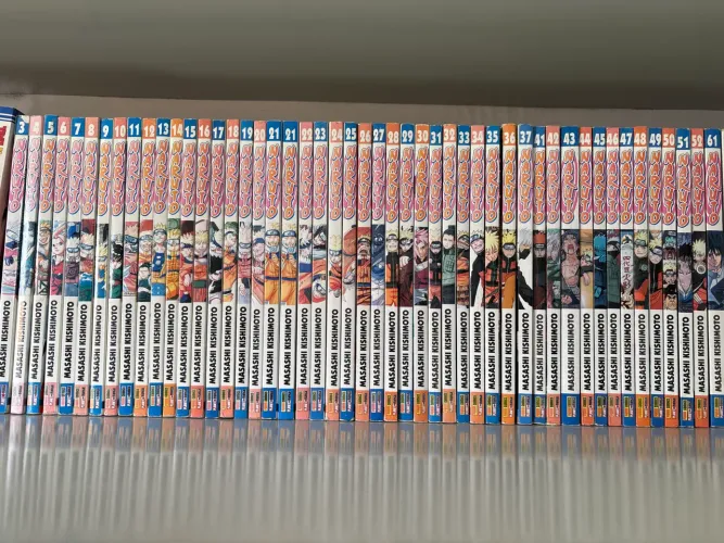Coleção de mangás Naruto (volumes avulsos) - R$20 cada
