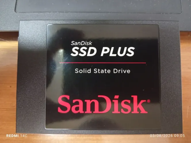 SSD SanDisk 240gb Semi novo