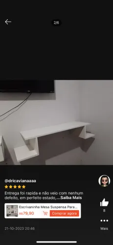 Mesa de escrivaninha