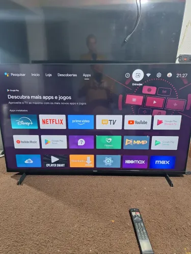 TV PHILIPS ANDROID 4K 50 POLEGADAS FUNCIONANDO PERFEITAMENTE DETALHE NA DESCRIÇÃO ACEITO
