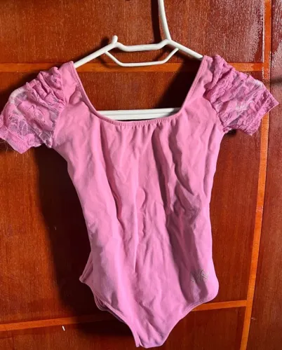 collant de ballet rosa