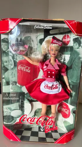 Barbie Coca-cola anos 90 - Waitress
