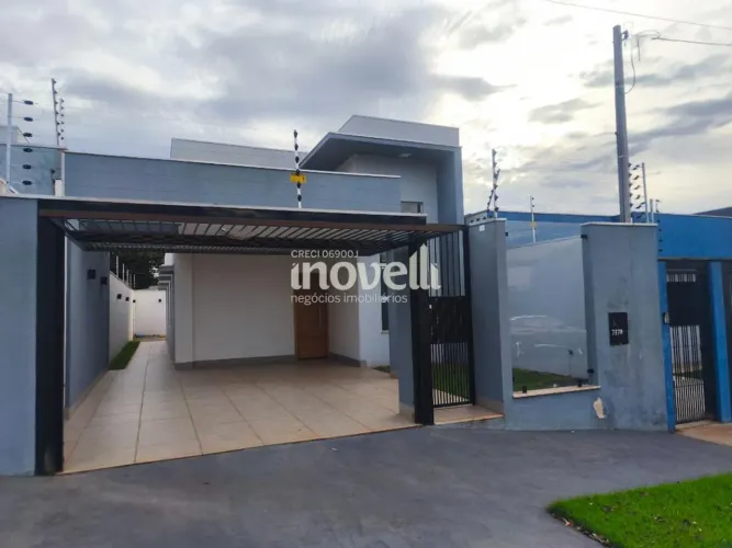 Casa à venda em Maringá, Parque das Grevíleas, com 3 quartos, com 125 m²