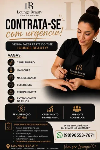 Vaga em salão de blz.