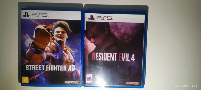 Street Fighter 6 e Resident Evil 4 Ramake PS5