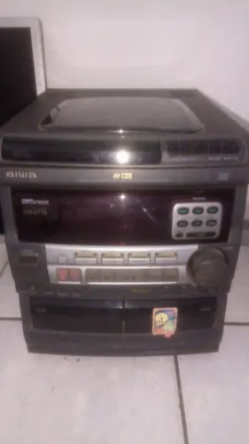 Micro System Aiwa NSX-V770 Super T-Bass. Vintage anos 90