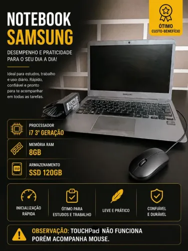 Notebook Samsung i7