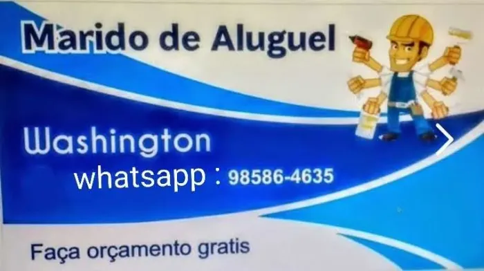 Manutenção e serviços caseiros ( marido de aluguel)