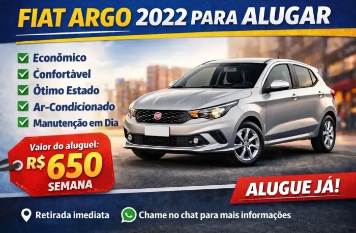 Fiat Argo 1.0 6V Flex. 2023