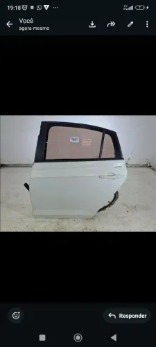 Porta traseira virtus lado esquerdo