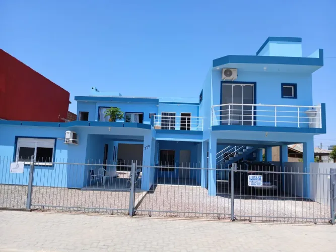 Casa de aluguel em uma praia paradisíaca