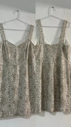 Vendo vestido branco bordado