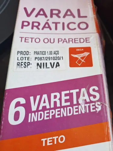 Varal de teto 