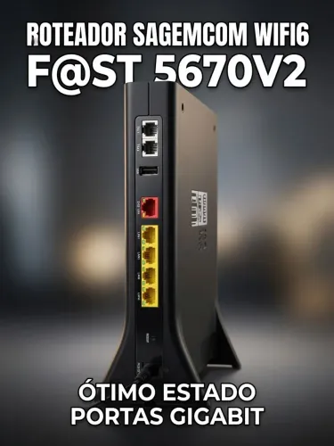 ROTEADOR WIFI6 F@ST 5670V2 SAGEMCOM