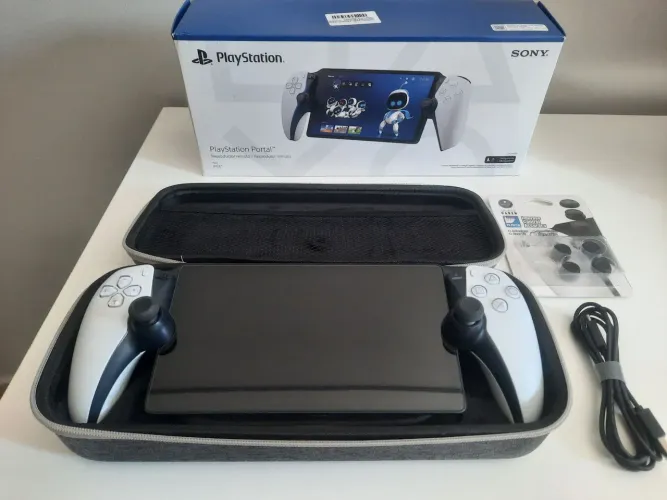 PS5 Portal na caixa com case
